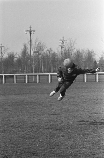 Footballer Valery Voronin