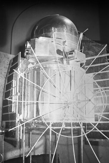 Mockup of Venera-1 automatic interplanetary station