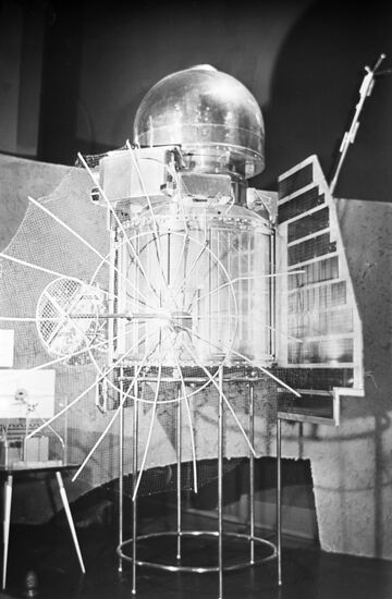 Mockup of Venera-1 automatic interplanetary station