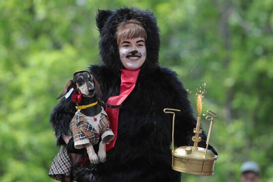 Russia Dogs Parade