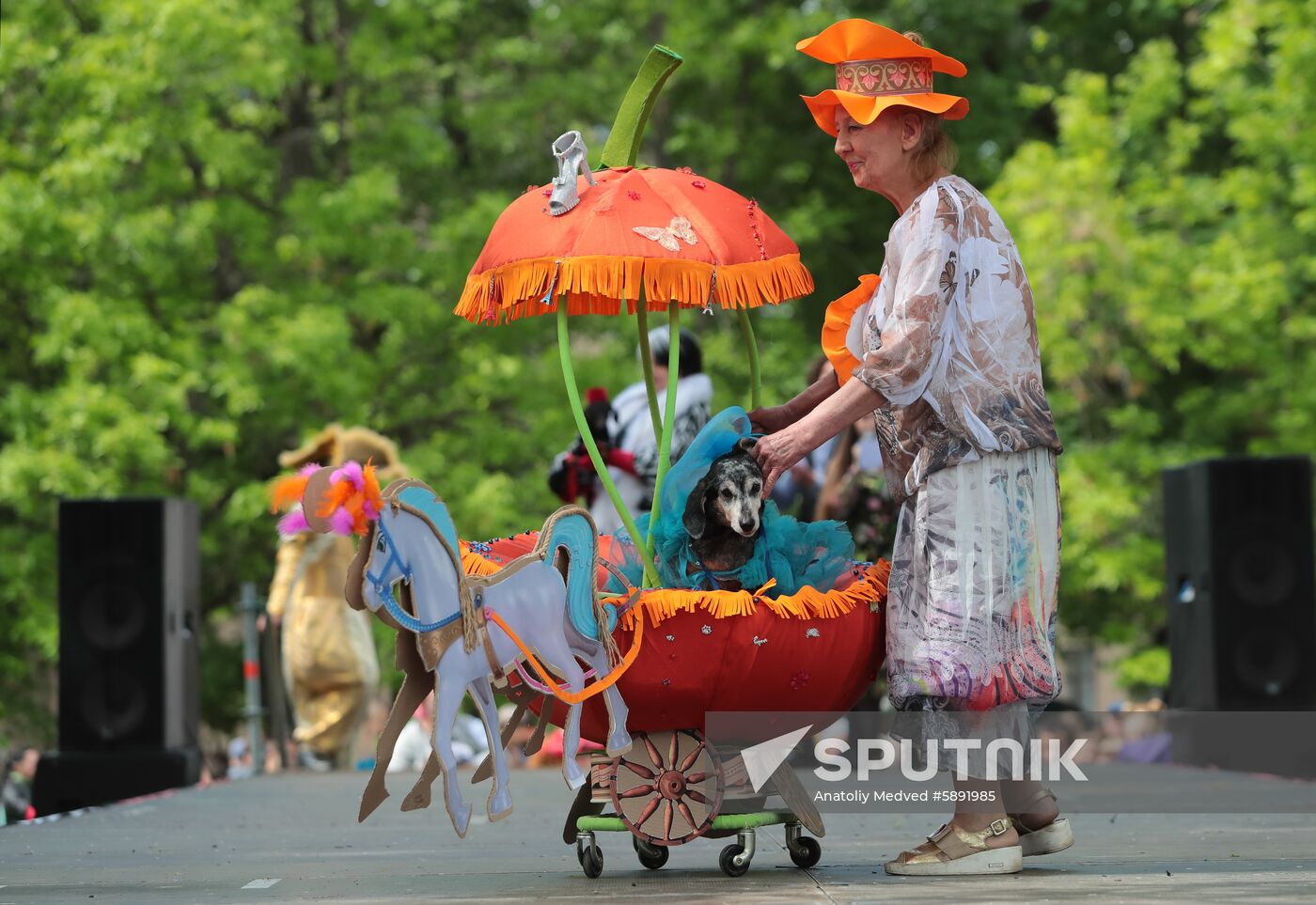 Russia Dogs Parade