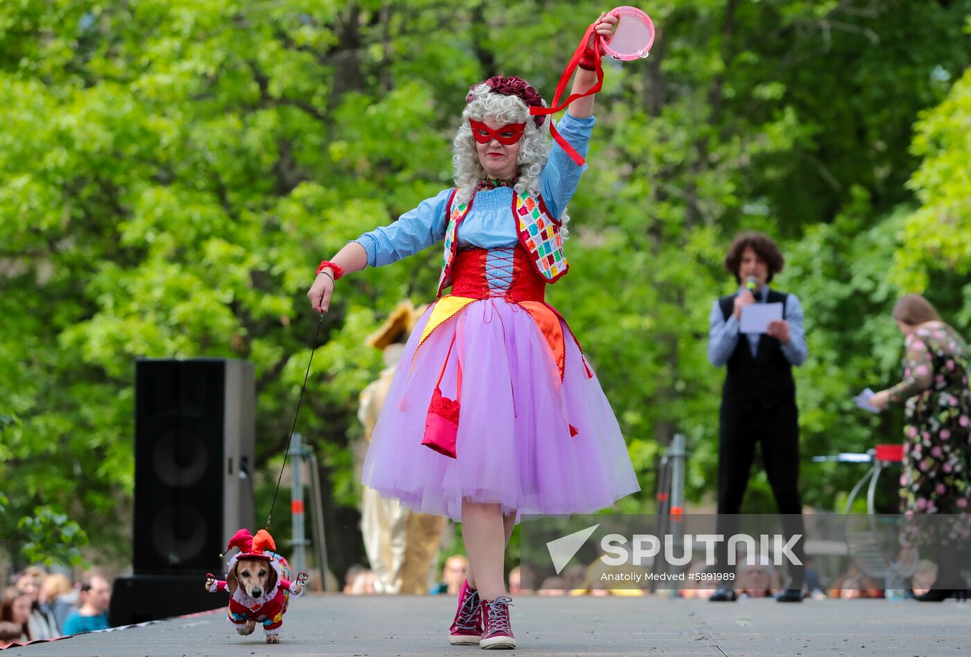Russia Dogs Parade
