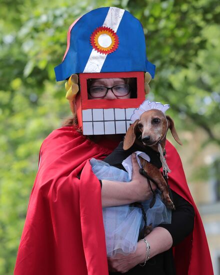 Russia Dogs Parade