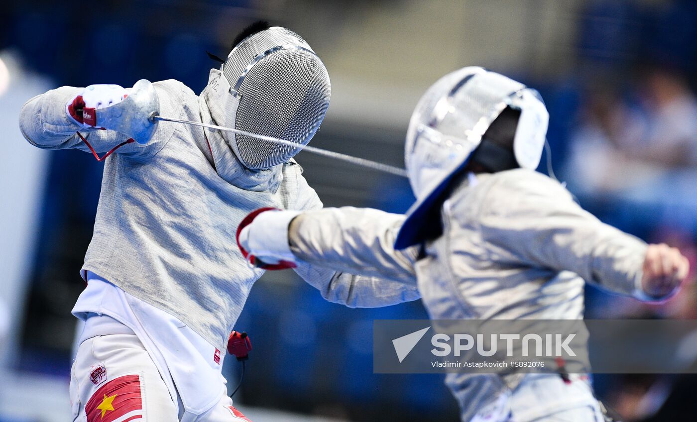 Russia Fencing Moscow Saber Tournament