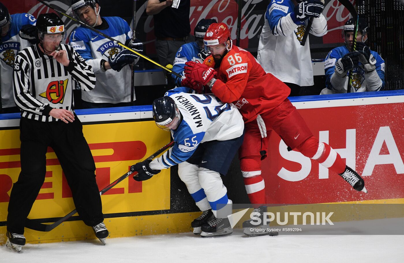 Slovakia Ice Hockey World Championship Russia - Finland