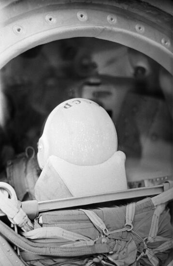 Cosmonaut's seat aboard Vostok spaceship