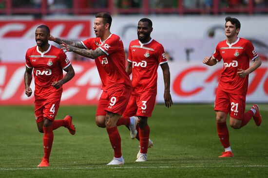 Russia Soccer Premier-League Lokomotiv - Ufa