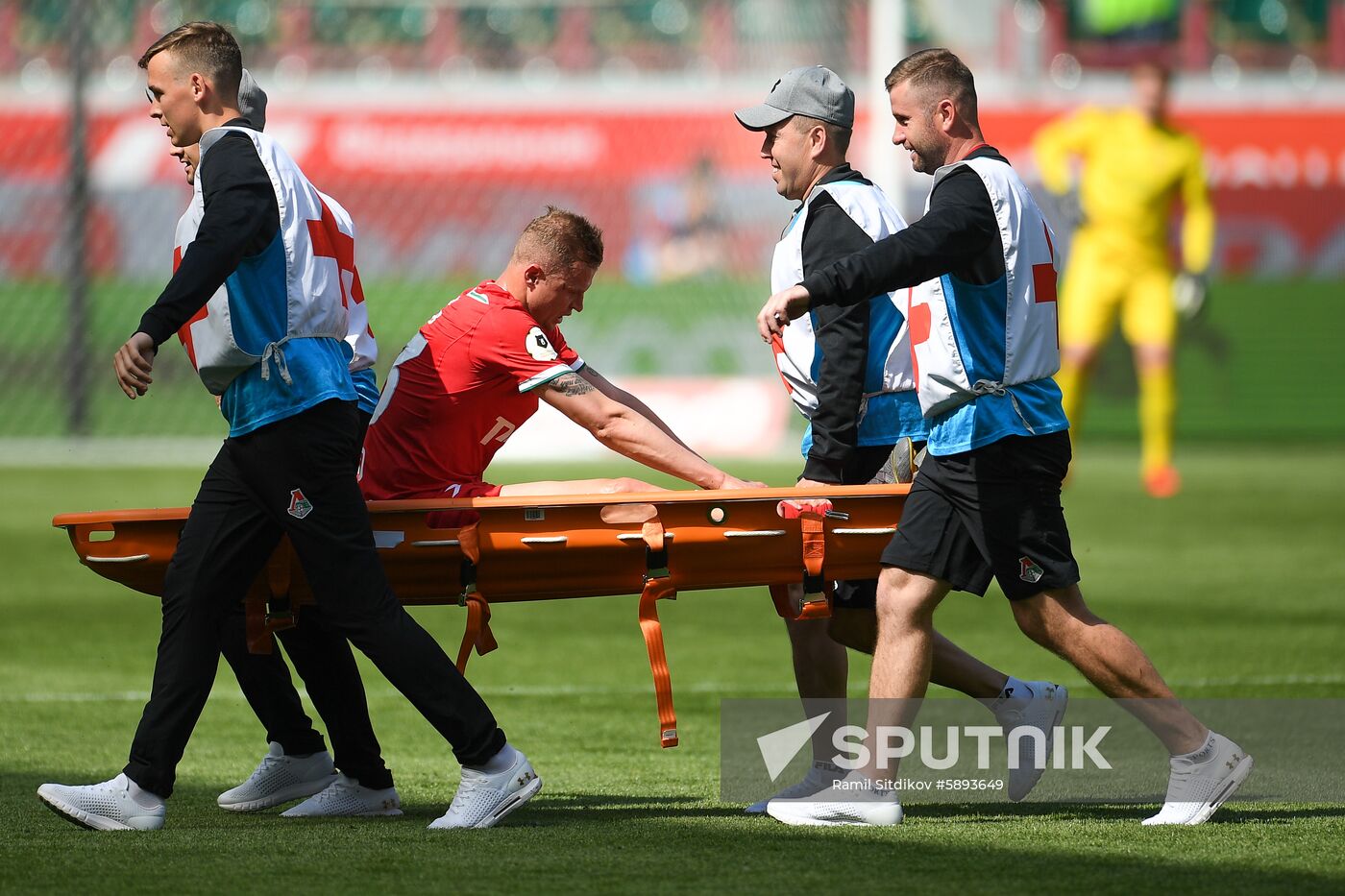 Russia Soccer Premier-League Lokomotiv - Ufa
