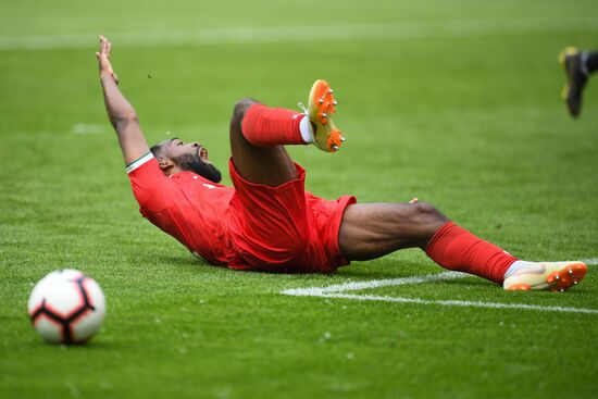 Russia Soccer Premier-League Lokomotiv - Ufa