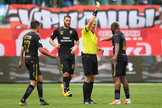 Russia Soccer Premier-League Lokomotiv - Ufa