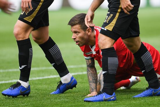 Russia Soccer Premier-League Lokomotiv - Ufa