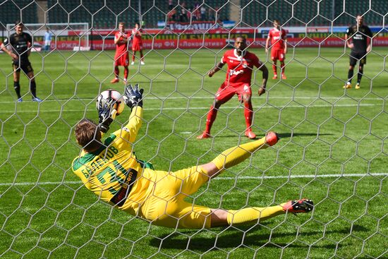 Russia Soccer Premier-League Lokomotiv - Ufa