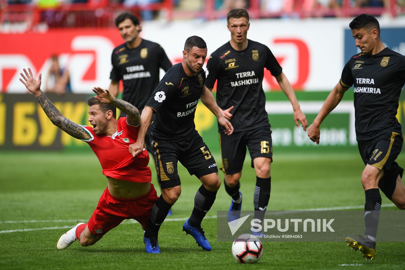 Russia Soccer Premier-League Lokomotiv - Ufa