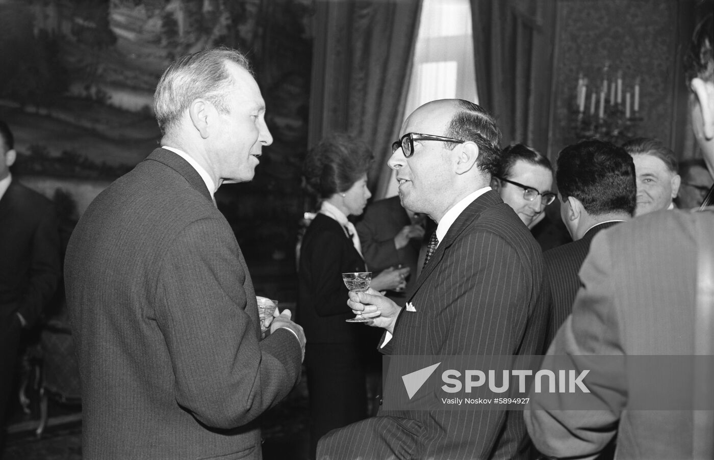 Reception for Chilean diplomats at USSR Foreign Ministry