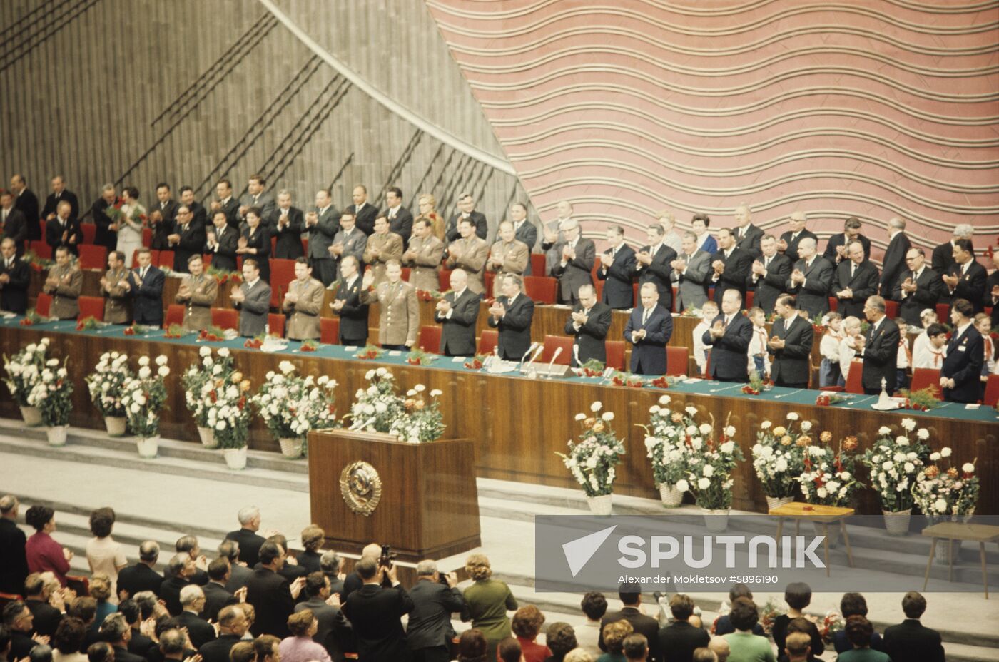 Meeting dedicated to Soyuz-6, Soyuz-7 and Soyuz-8 mission