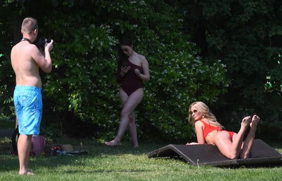 Russia Hot Weather