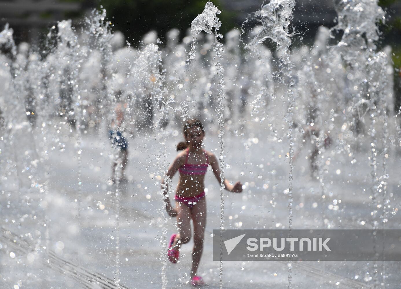 Russia Hot Weather