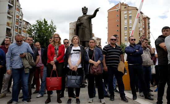 Serbia Kosovo Protests