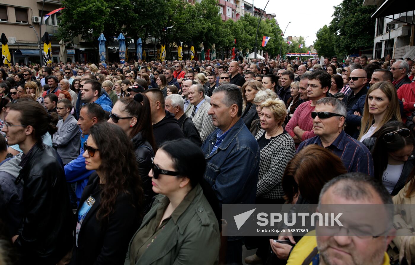 Serbia Kosovo Protests