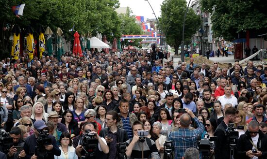 Serbia Kosovo Protests