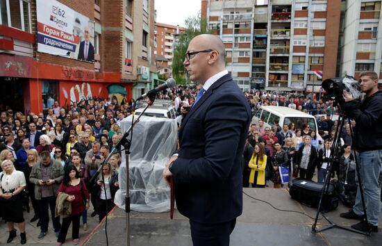 Serbia Kosovo Protests
