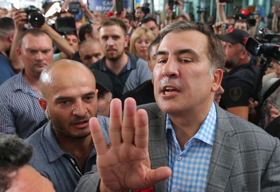 Ukraine Saakashvili Return