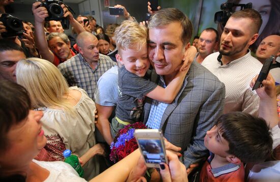 Ukraine Saakashvili Return