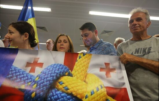 Ukraine Saakashvili Return