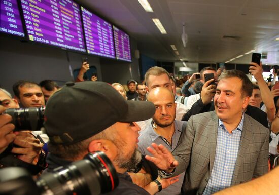 Ukraine Saakashvili Return