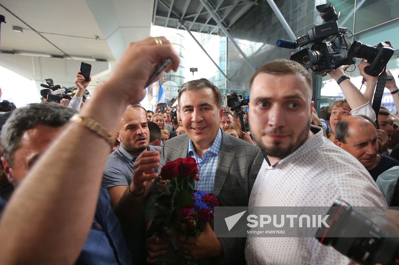 Ukraine Saakashvili Return