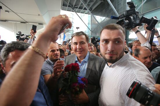Ukraine Saakashvili Return