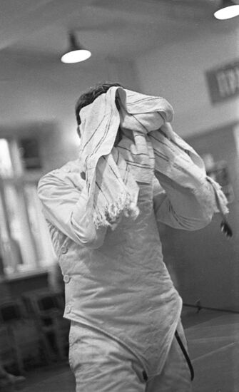Fencer Grigory Kriss