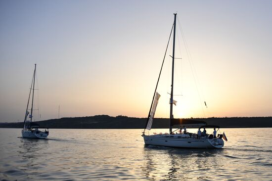 Russia Crimea Sailing	