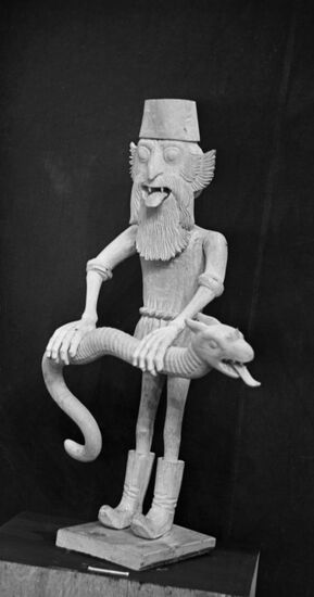 Wooden sculpture