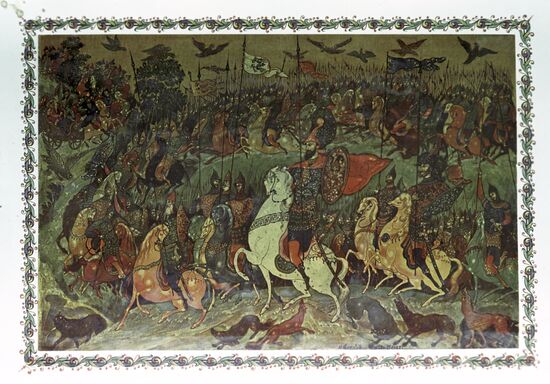 Palekh miniature