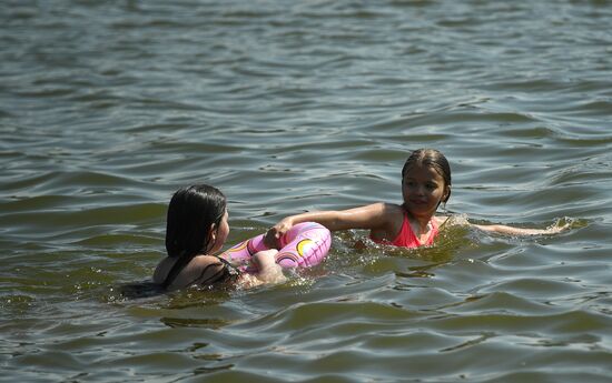 Russia Hot Weather
