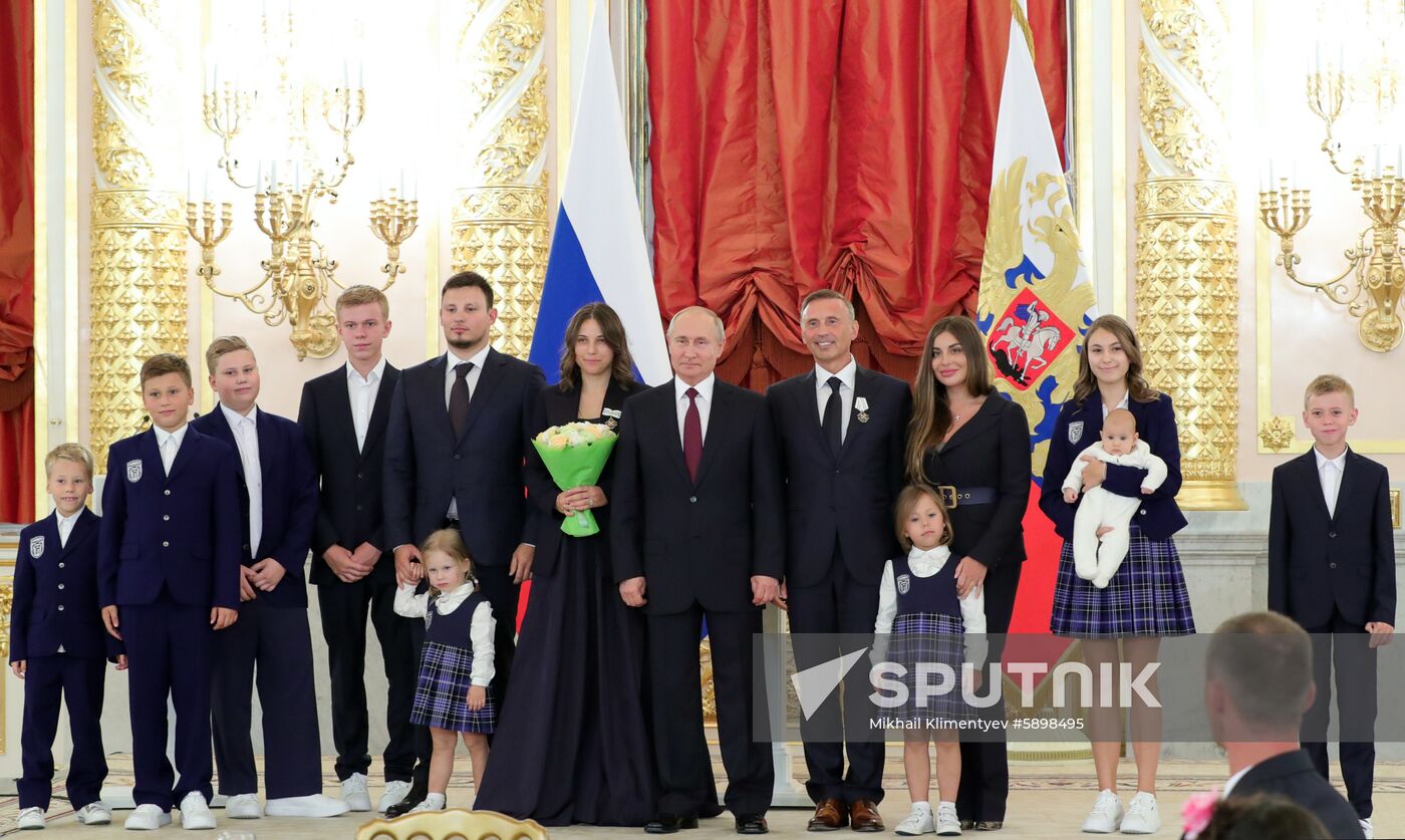 Russia Putin Family Awards