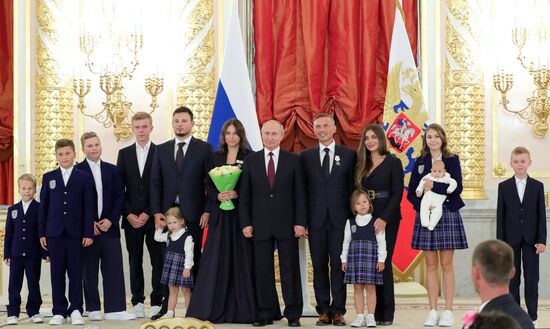 Russia Putin Family Awards