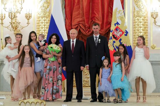 Russia Putin Family Awards