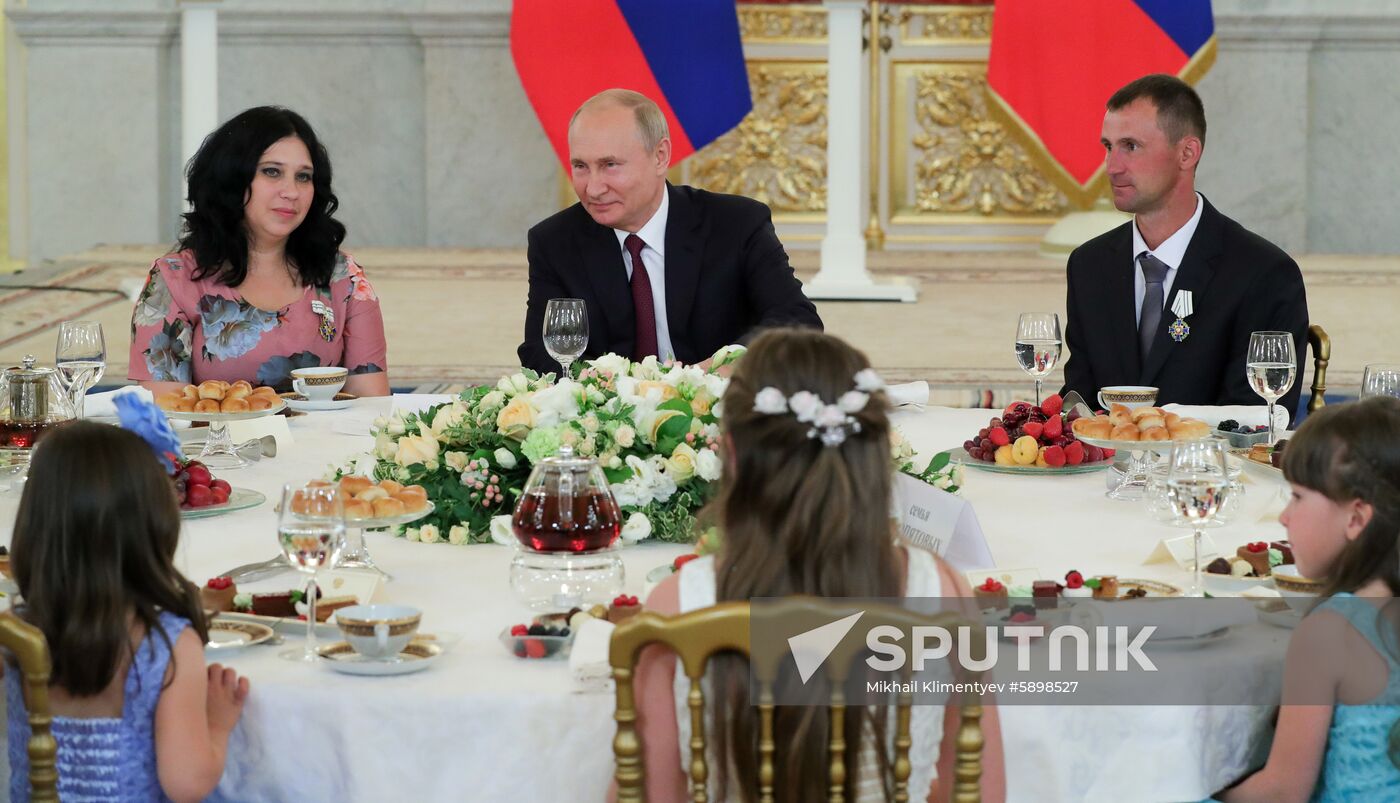 Russia Putin Family Awards