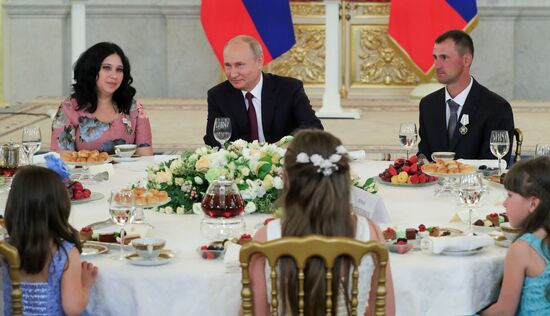 Russia Putin Family Awards