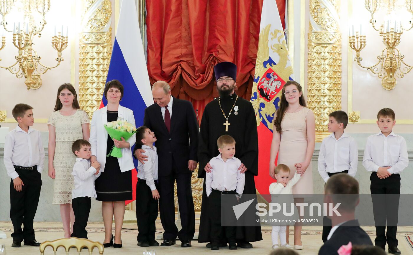 Russia Putin Family Awards
