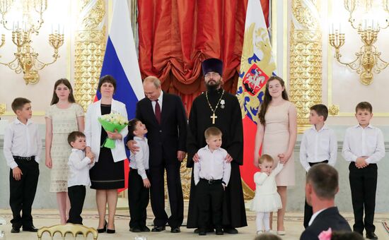 Russia Putin Family Awards