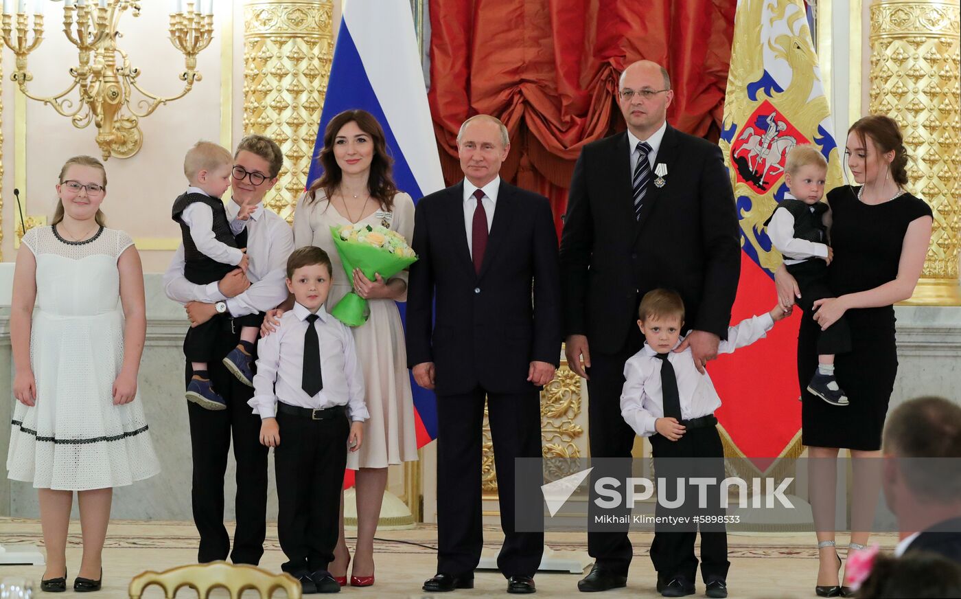 Russia Putin Family Awards