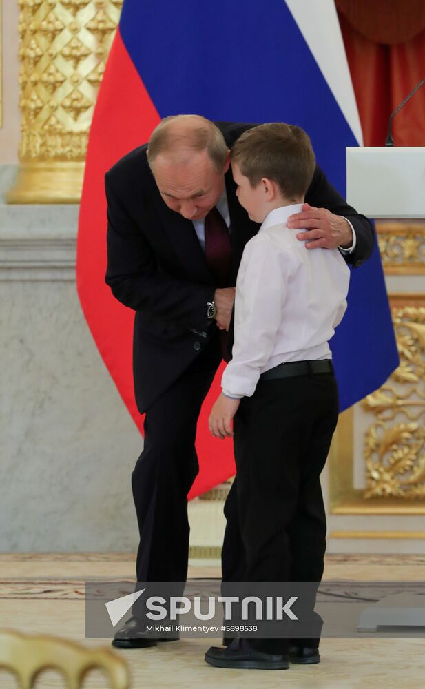 Russia Putin Family Awards