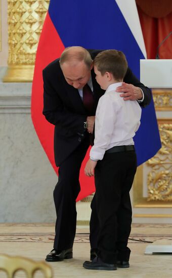 Russia Putin Family Awards