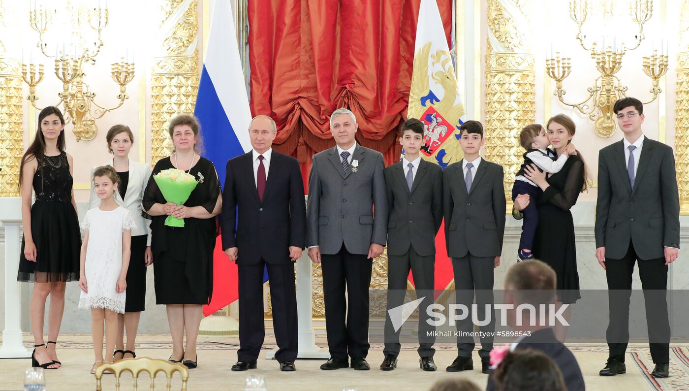 Russia Putin Family Awards