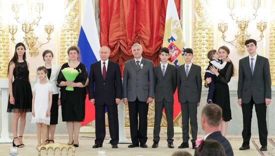 Russia Putin Family Awards