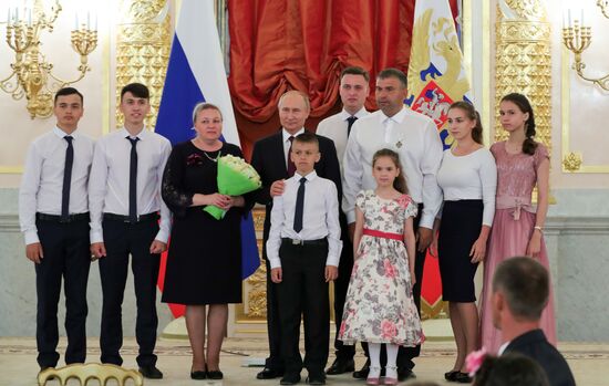 Russia Putin Family Awards