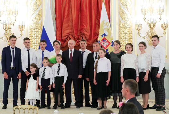 Russia Putin Family Awards
